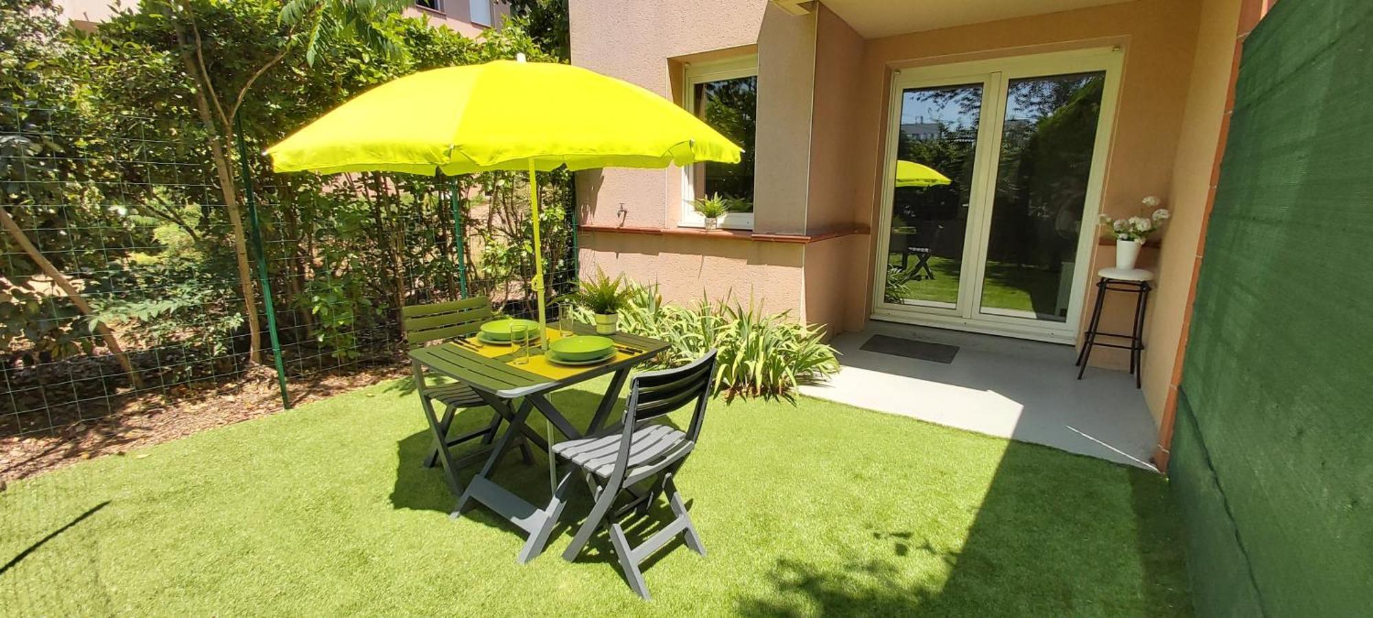 Les Elfes - Avec Entree Autonome, Clim Neuve, Jardin, Parking Prive & Gourmandises Offertes ! - Apartment Toulouse Luaran gambar